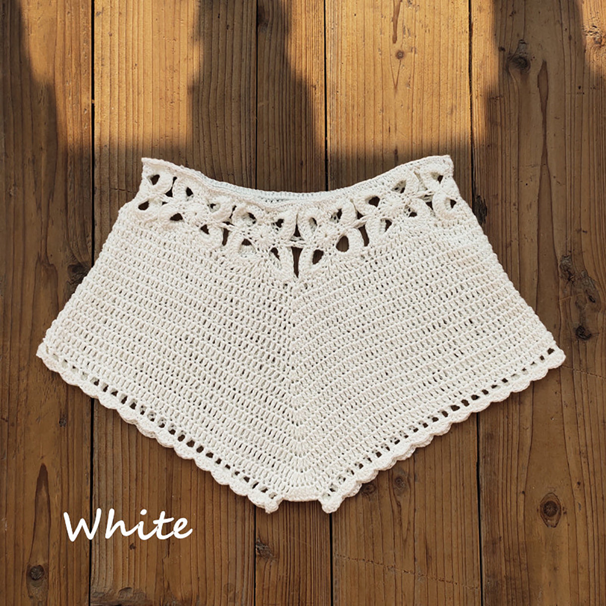 Crochet Cutout Swim Shorts