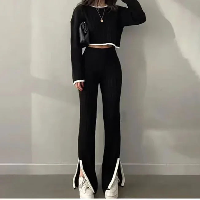 Casual Winter Outfit 2 Piece Set