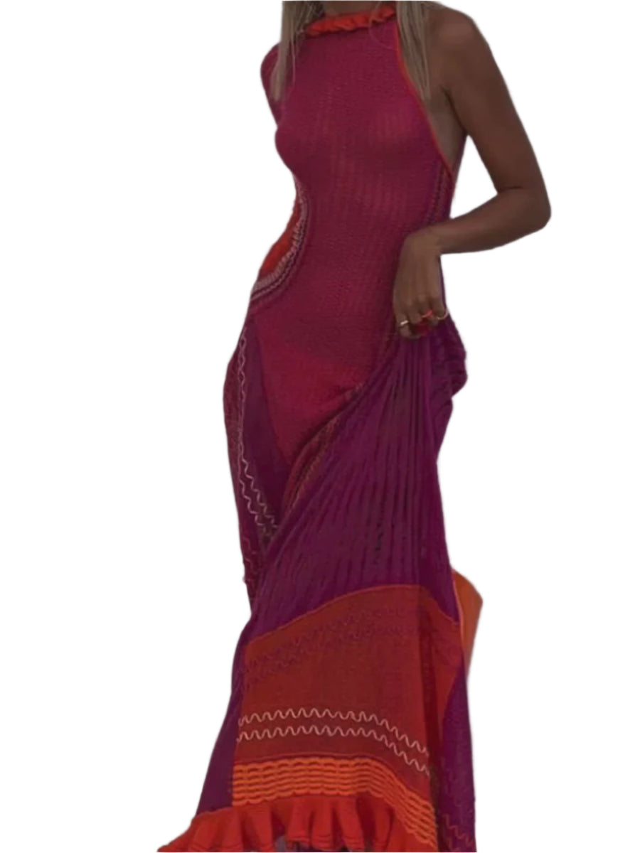 Crochet Knitted Dress