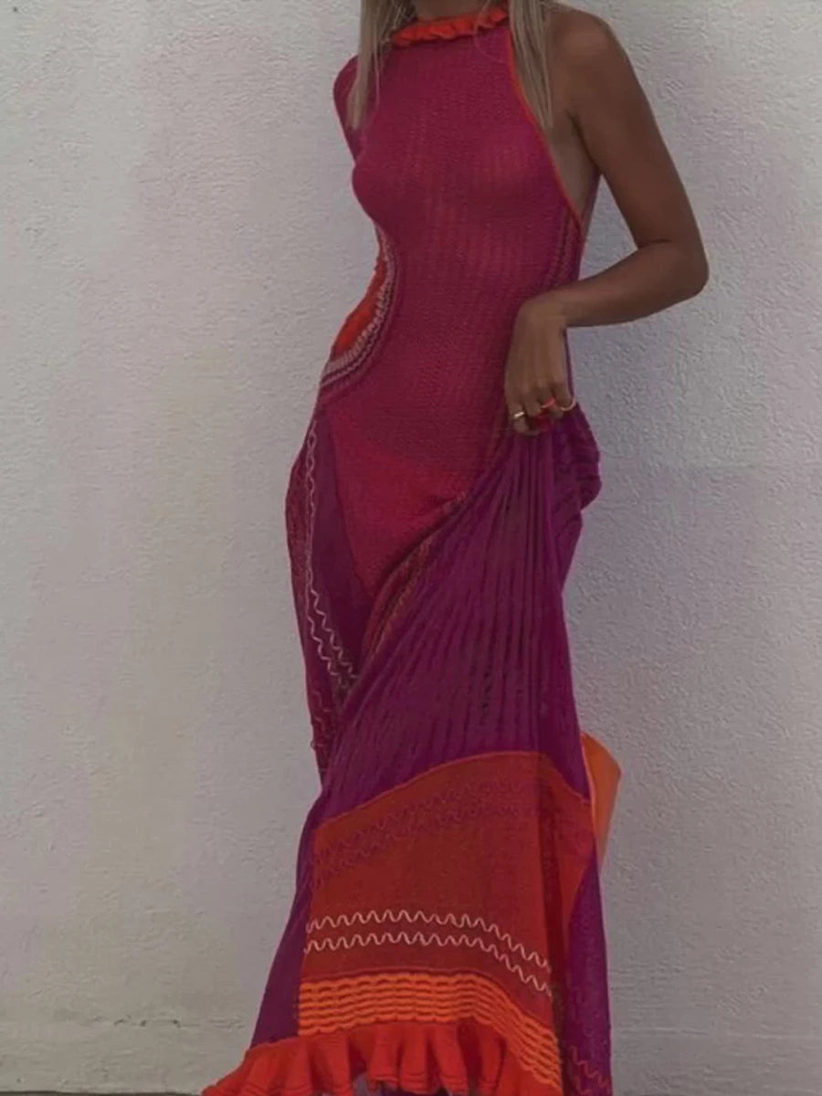 Crochet Knitted Dress