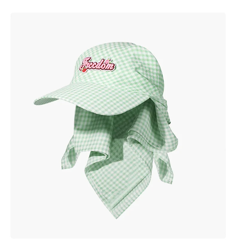 Amara Plaid Bandana Hats
