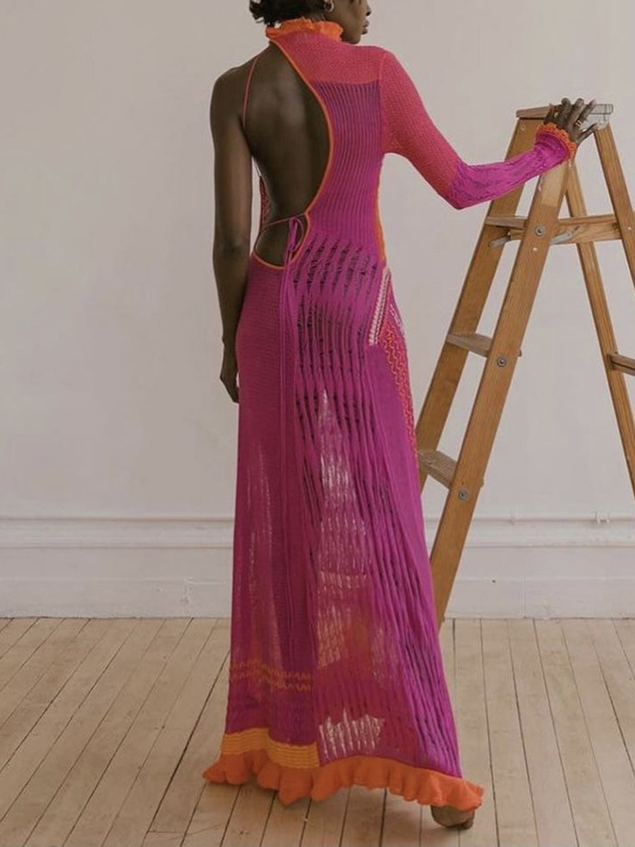 Crochet Knitted Dress