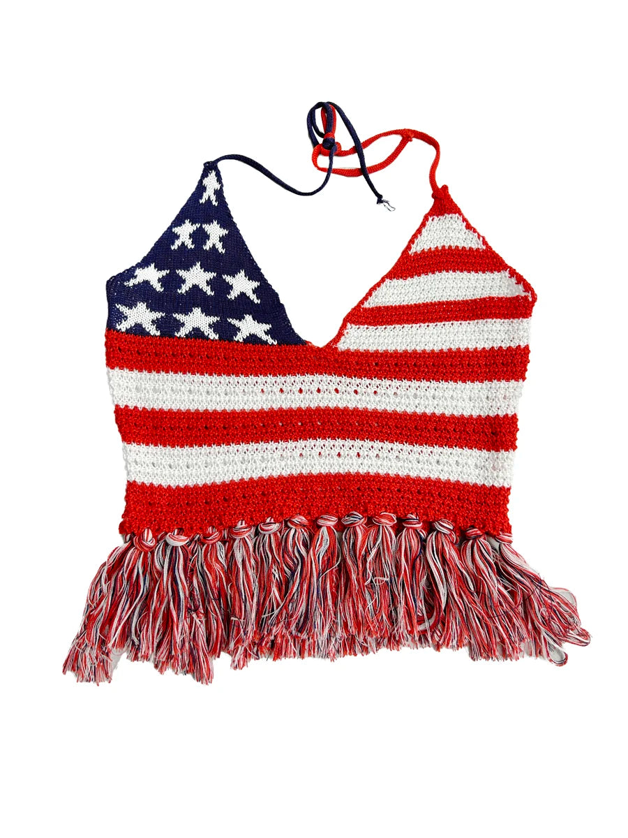 Women’s Halter Crop Cami Tops
