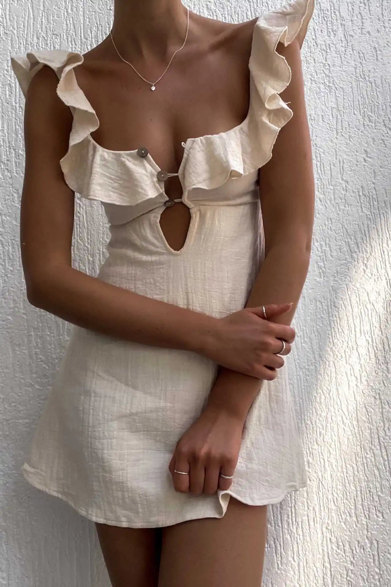 Holiday Retro Mini Beach Dress