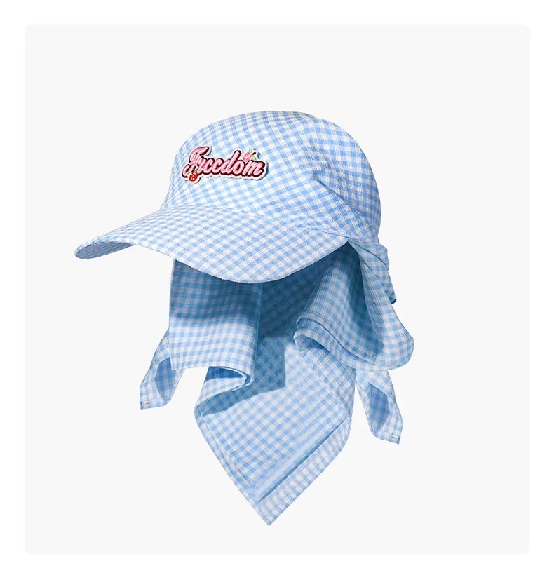 Amara Plaid Bandana Hats