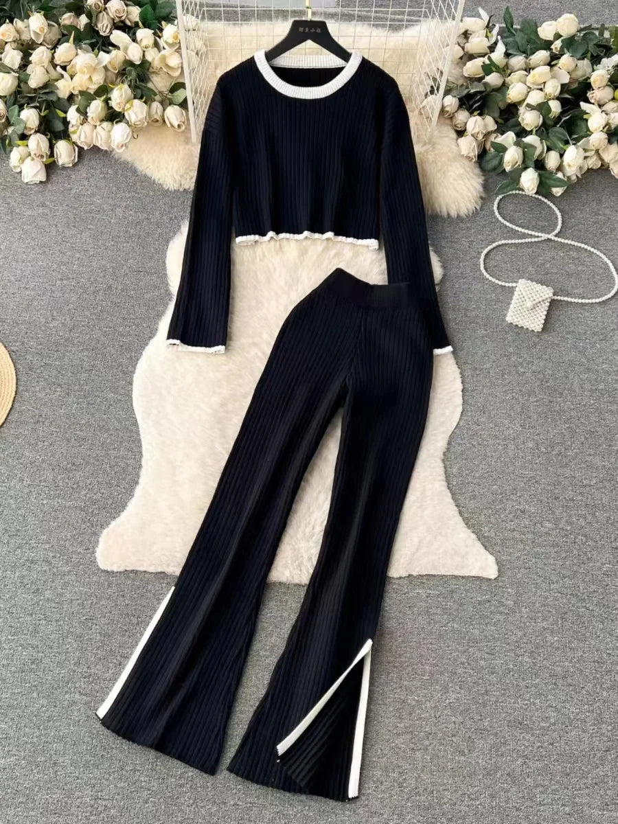 Casual Winter Outfit 2 Piece Set