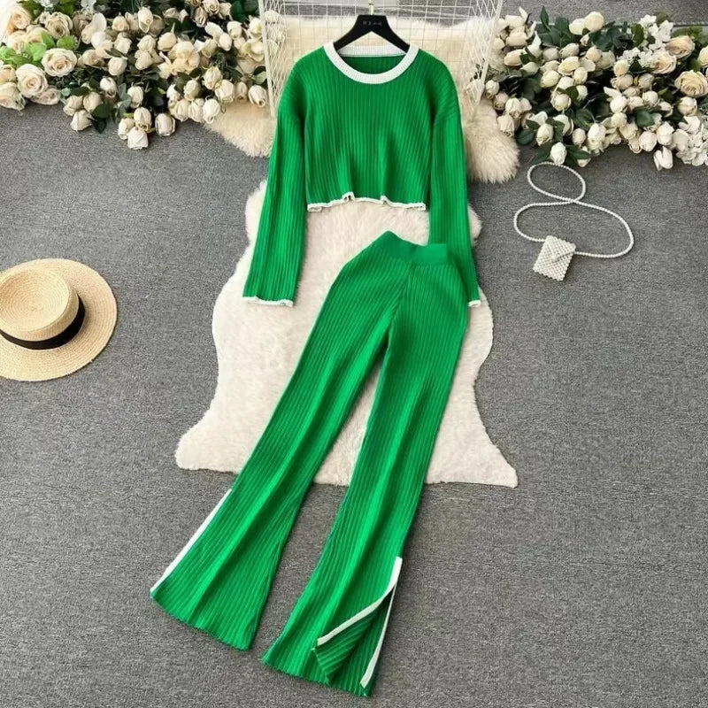 Casual Winter Outfit 2 Piece Set