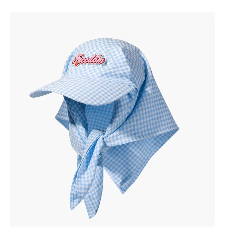 Amara Plaid Bandana Hats