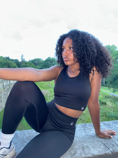 Mayhia Black Gym Set