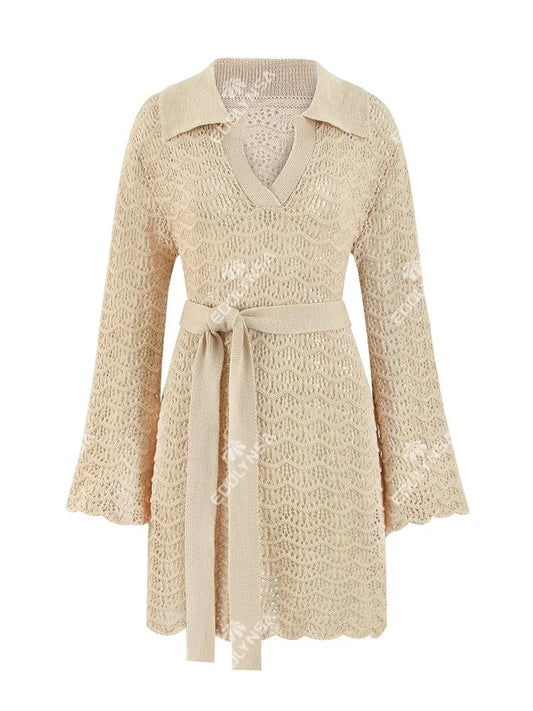 Hazel V Chest Mini Dress