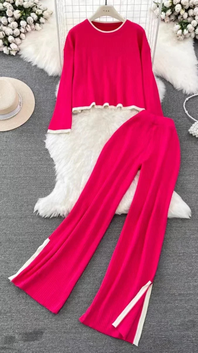 Casual Winter Outfit 2 Piece Set