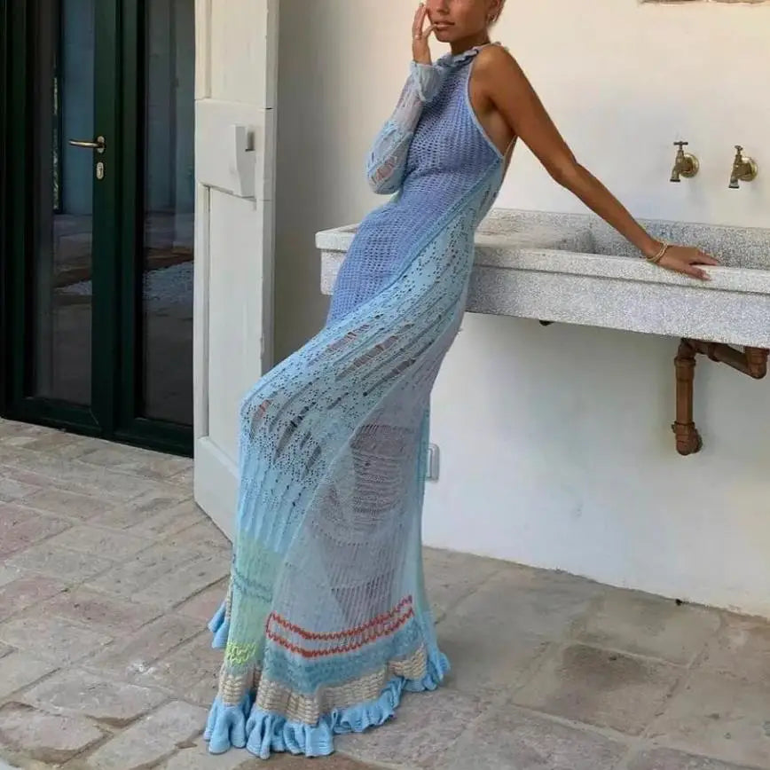 Crochet Knitted Dress