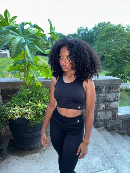 Mayhia Black Gym Set