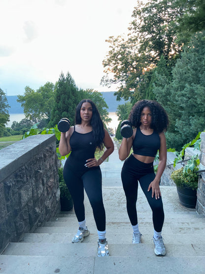 Mayhia Black Gym Set