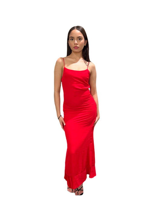 Gabrielle Red Long Dress