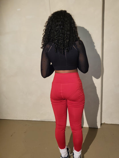 Red Leggings